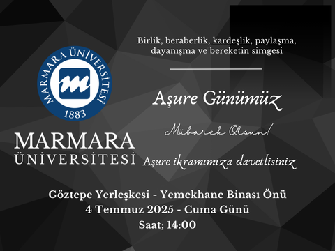 Aşure İkramı - 4 Temmuz 2025 Cuma Gün