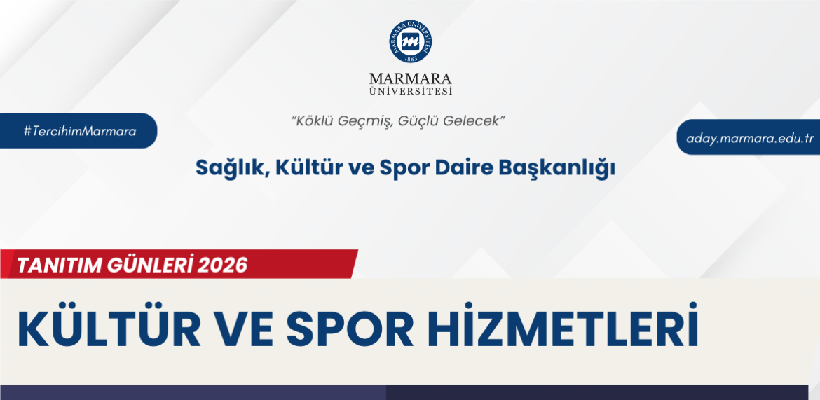 Kültür ve Spor Hizmetlerine ilişkin bilgiler